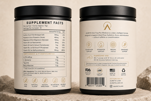 Stim-Free Pre-Workout — Desert Citrus
